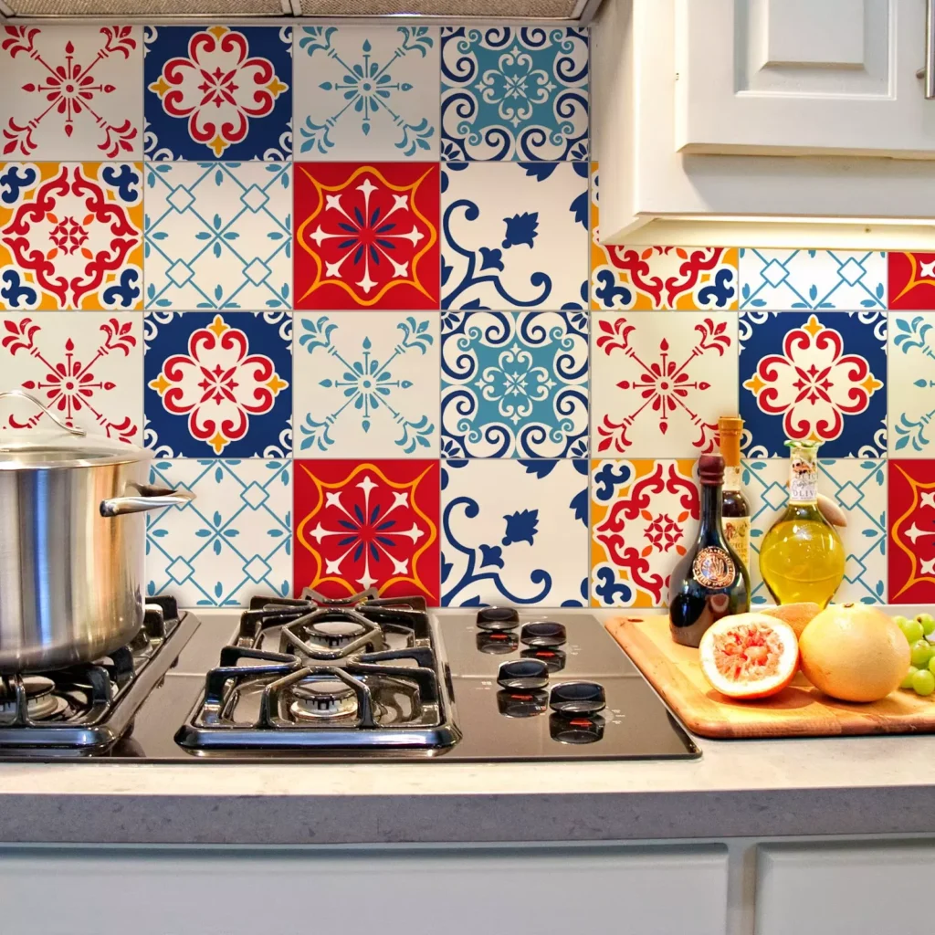 azulejos decorados na cozinha