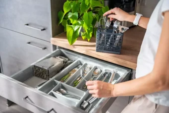 organizar gavetas da cozinha