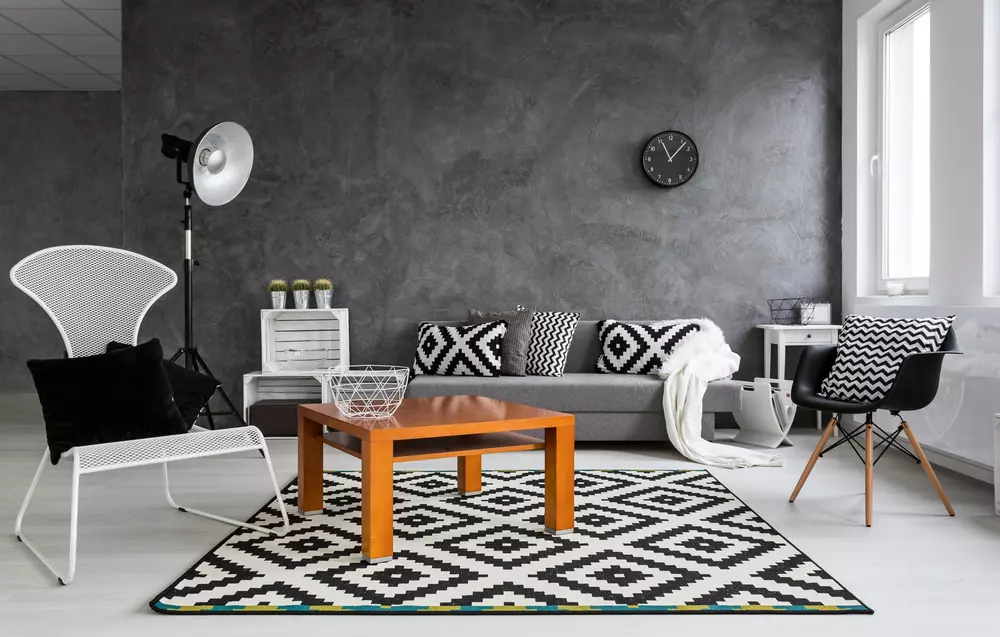 estampas geométricas faz parte das tendências de decoração ultrapassadas